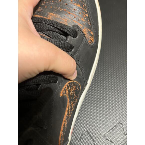 2015 Nike Dunk High Pro SB‎ 'Distressed Leather' 305050-026 Men's Size 9 - Picture 7 of 11